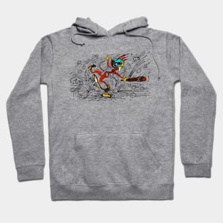 skater fox gift 4 Hoodie